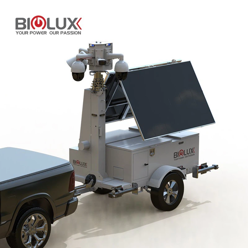 180° Rotatable Solar Panel Trailer For Construction suppliers