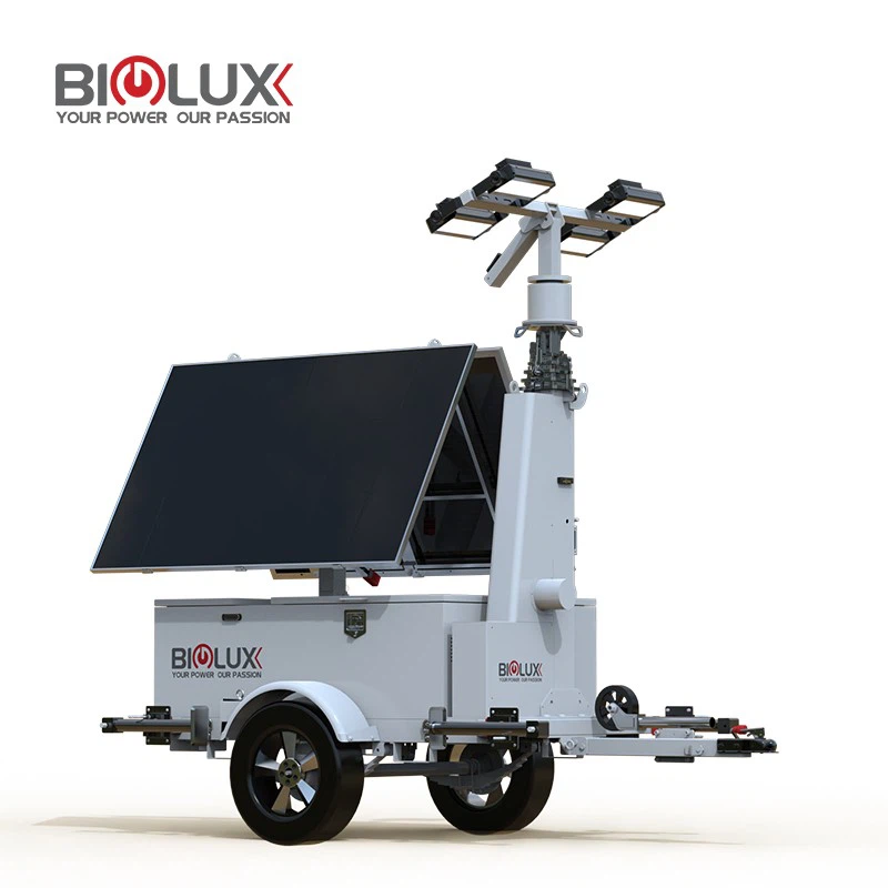 Off-Grid Solar Lighting Tower factory