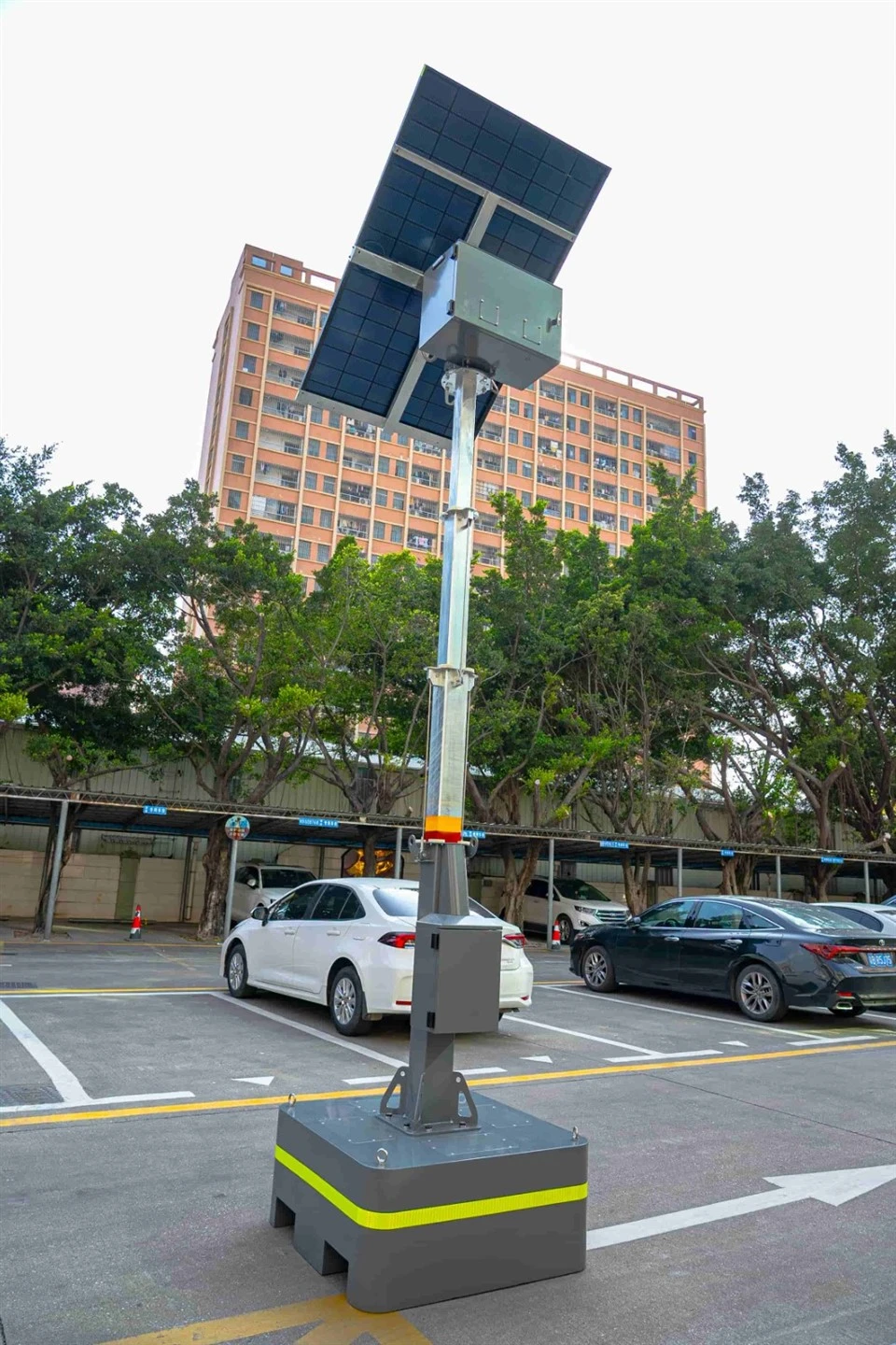 Rapid Deployment Solar Surveillance System