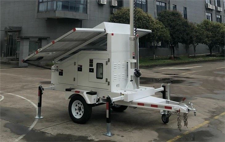 DC Mobile Solar Power Trailer